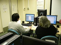 サポーターズ・カフェ　講習の様子の写真