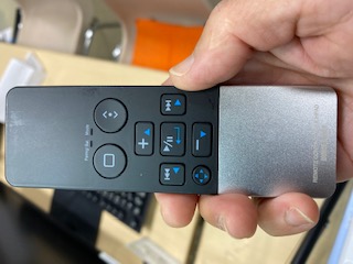 タッチパッド付きマウスの写真