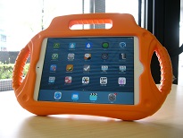 iPadmini用ハンドルケースの写真
