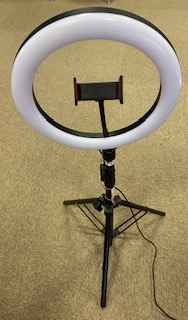 LEDリングライトの写真