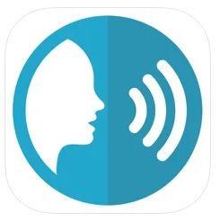 読み上げアプリ(かわりに喋る) のロゴ