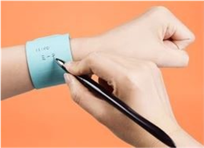 Wearable memo（消せるタイプ）